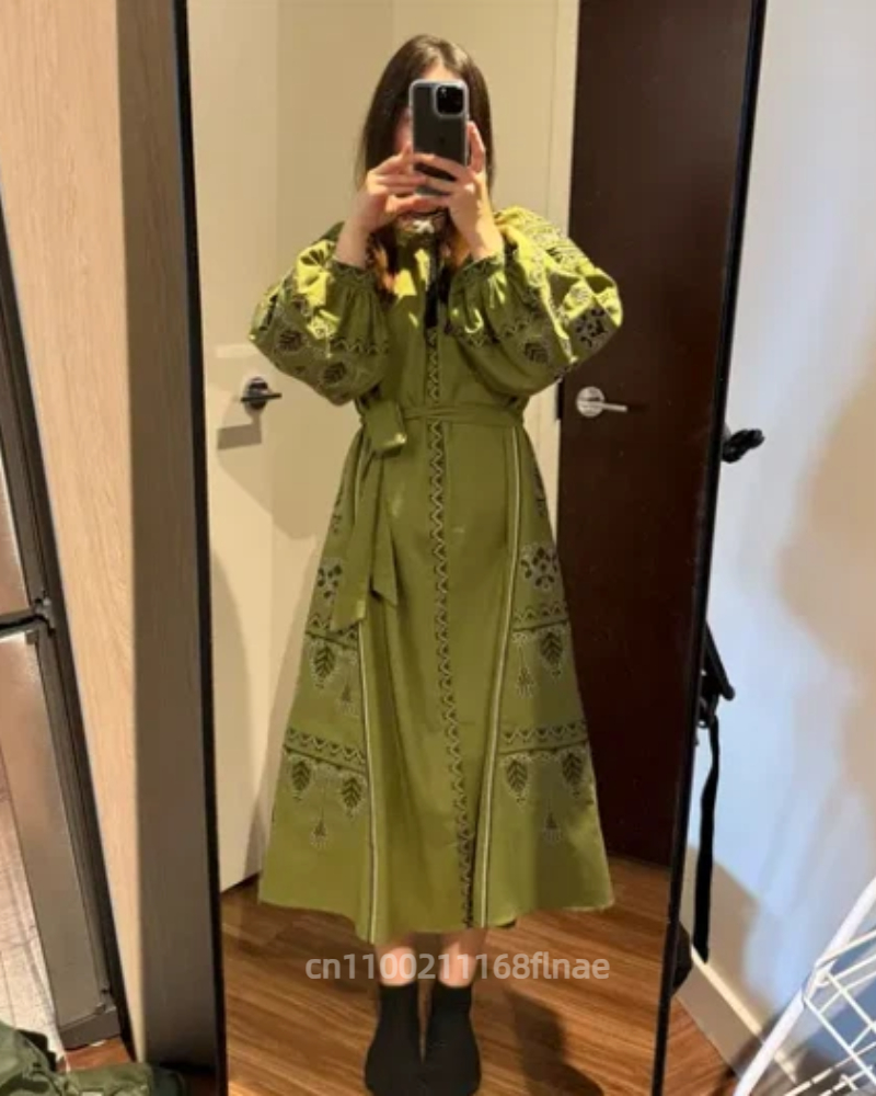 European Retro Ethnic Style Dr - Ethnic Fashion Clothing review and price