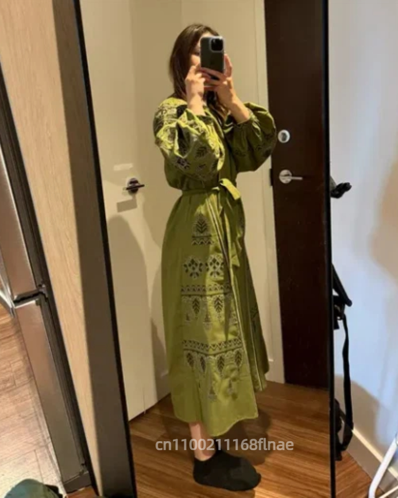 European Retro Ethnic Style Dr - Ethnic Fashion Clothing review and price