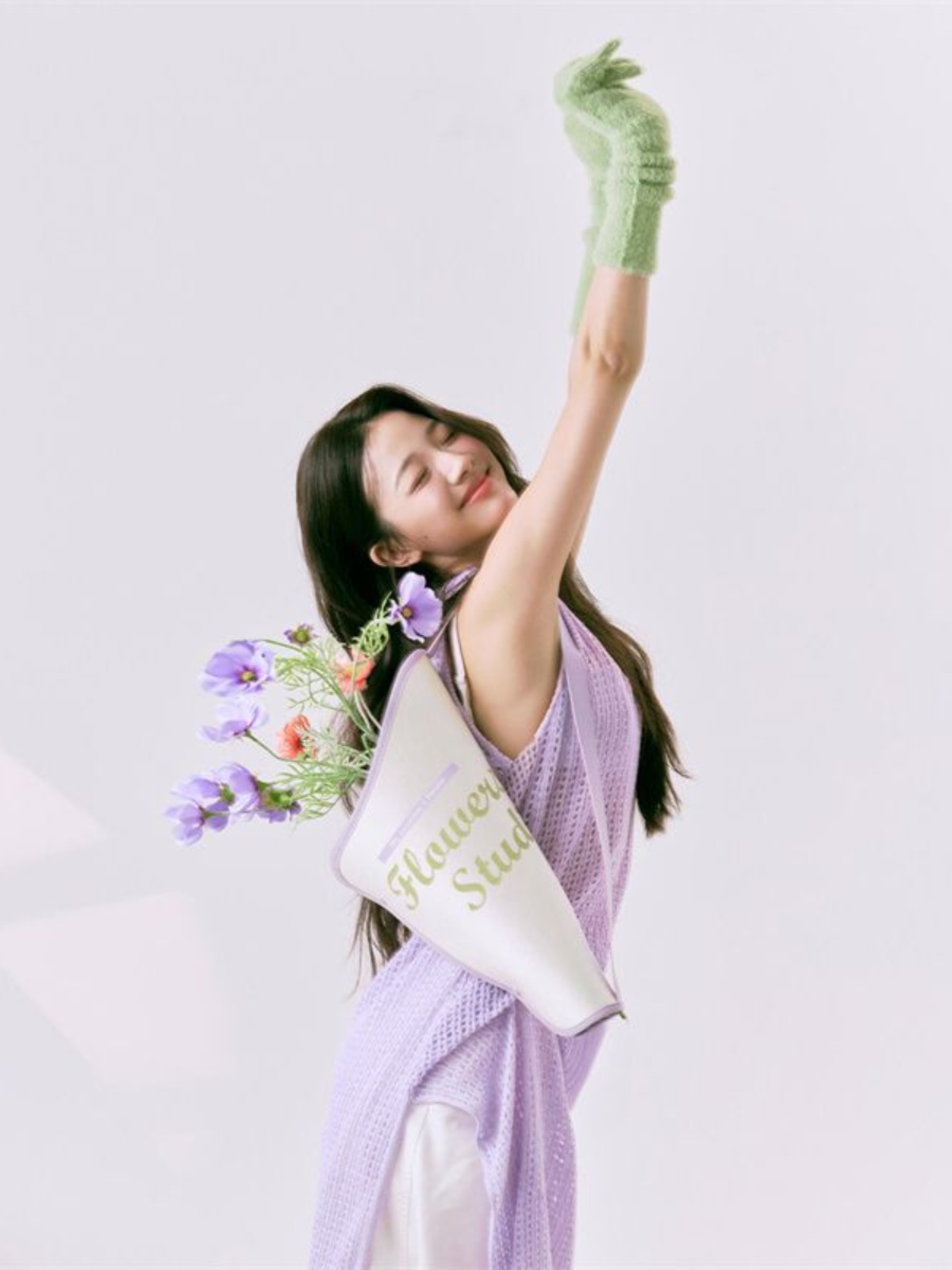 Romantic Spring  Flower Print  - Ethnic Fashion Style review and price