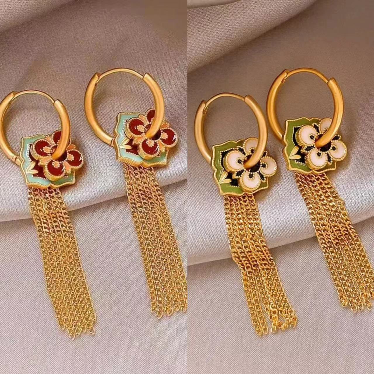 New Chinese Fashion Flower Sha - Ethnic Fashion Way review and price