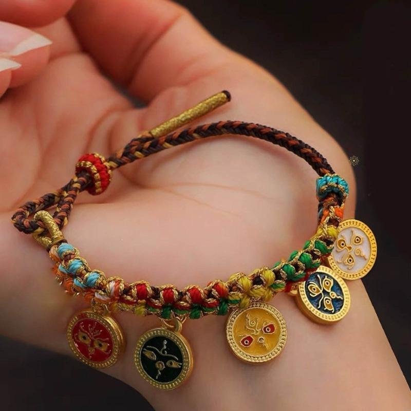 Handmade Tibetan Bracelet Colo - Ethnic Fashion Way review and price
