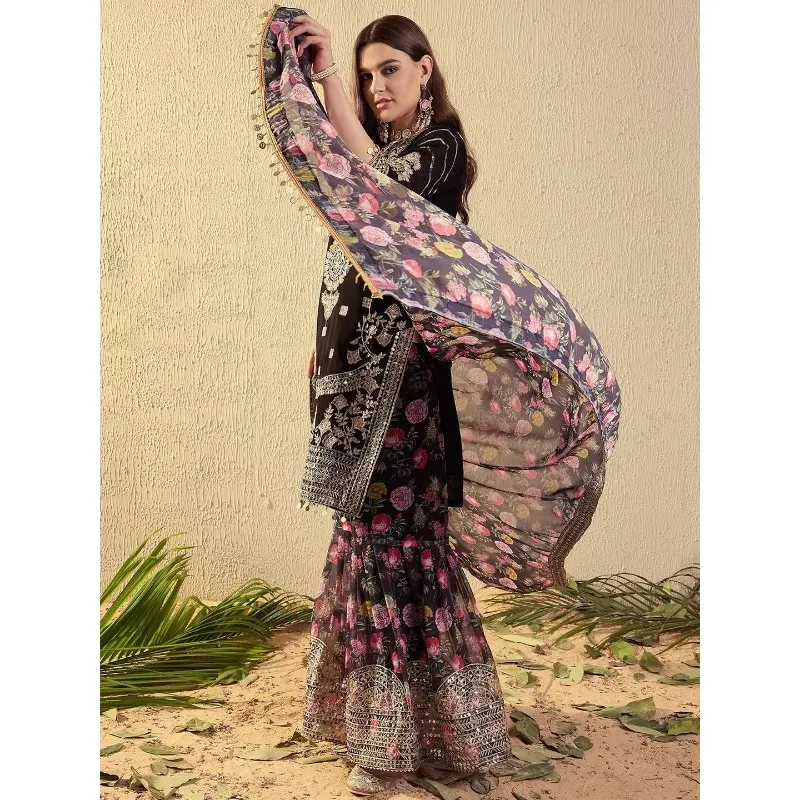 Women's Vintage Indian Heavy E - Salwar Kameez Set review and price