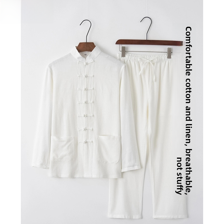 Summer Cotton Linen Youth Hanf - Fashion Ethnic Wear For Men review and price