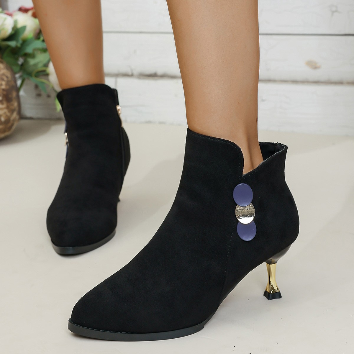 Pointed Toe Ethnic Style Fall/ - Ethnic Fashion Style review and price