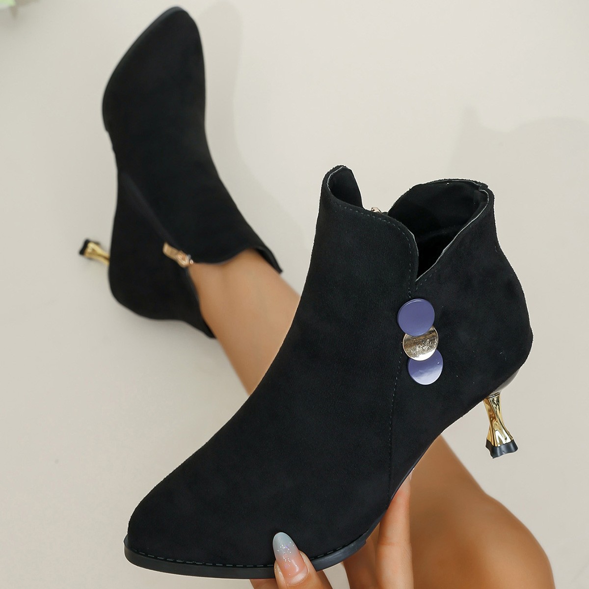 Pointed Toe Ethnic Style Fall/ - Ethnic Fashion Style review and price