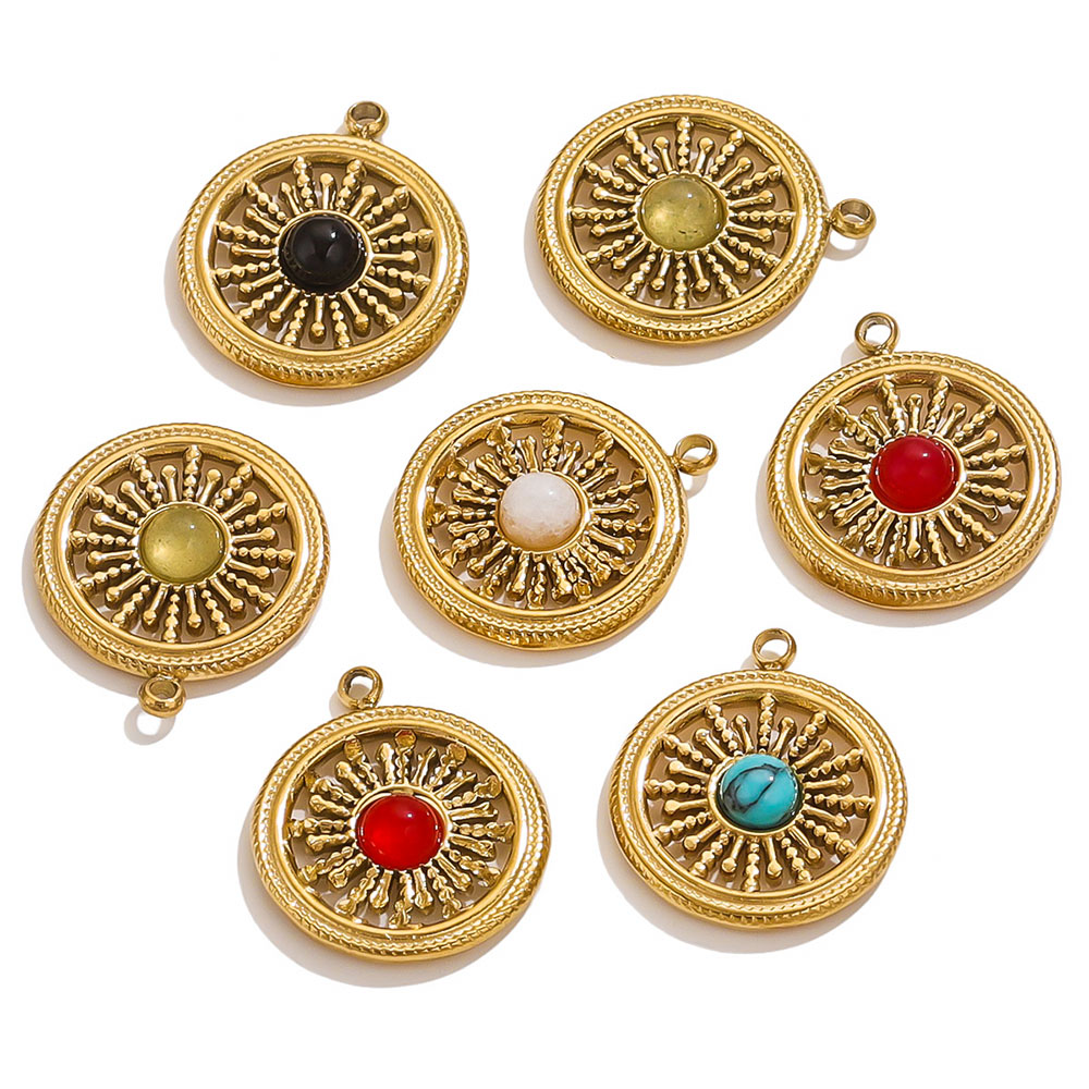 4pcs Stainless Steel Flower Fa - Ethnic Boho Fashion review and price